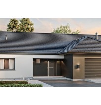 Blachodachówka modułowa  Kuga Aluminium MAT