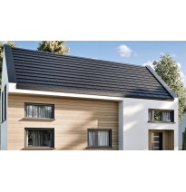 Blachodachówka modułowa  Kuga Line Aluminium MAT