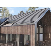 Modular metal roofing tiles Trend Pladur® Wrinkle mat