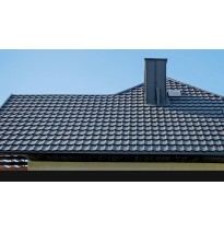 Modular metal roofing tiles Talia Poliester standard RAL - połysk